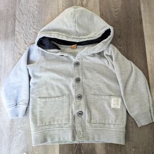 Pre-owned UpBaby Button-up Hoodie - Size 4 T
